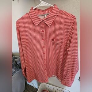 Cinch Red Patterned Shirt